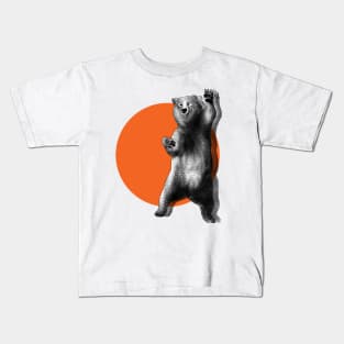 dancing bear Kids T-Shirt